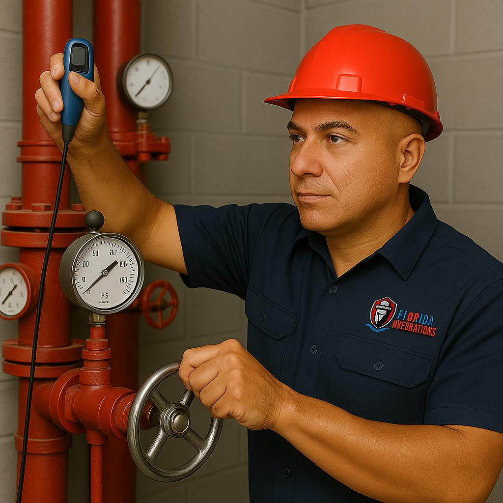 Fire Safety Professional at Work