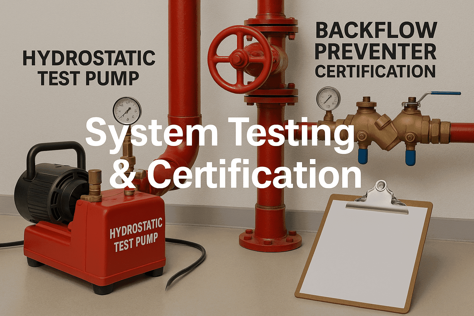 Fire Sprinkler System Testing and Certification